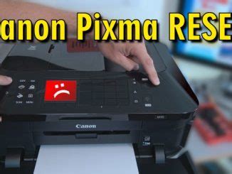 Canon Pixma Z Hler Zur Cksetzen Tintenauffangbeh Lter Resttintentank