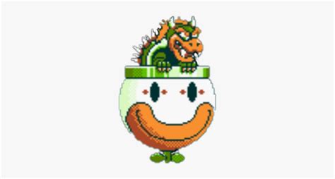 Super Mario World Koopa Clown Car Hd Png Download Transparent Png