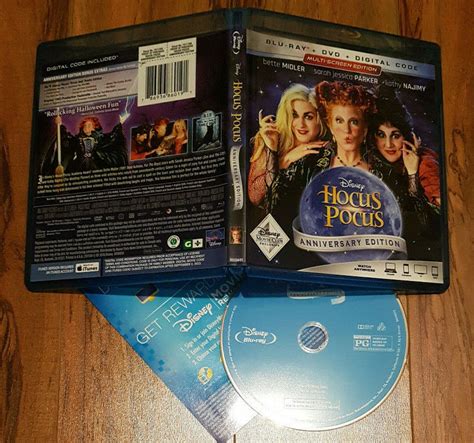 1083 Hocus Pocus 25th Anniversary Edition Blu Ray Disney Movie Club