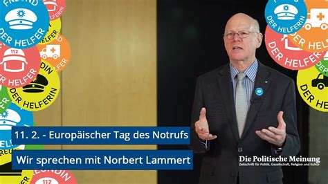 Europ Ischer Tag Des Notrufs Am Wir Sprechen Mit Norbert