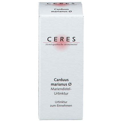 CERES Carduus Marianus Urtinktur 20 Ml Shop Apotheke