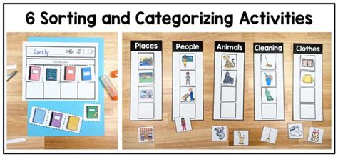 6 Sorting And Categorizing Activities To Try Adapting For Autism Work Tasks For Your Special