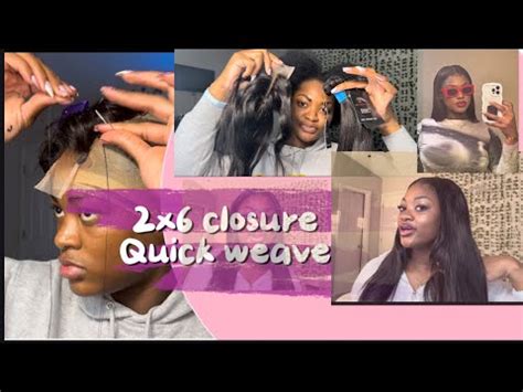 Diy X Closure Quick Weave Install Youtube