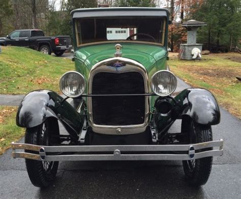 1928 ORIGINAL Ford Model A Leatherback With Cowl Vent Never Restored