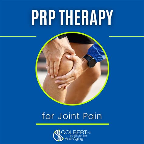 PRP Therapy For Joints Colbert Institute Of Anti Aging