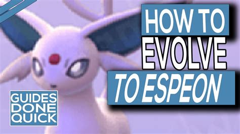 How To Evolve Eevee Into Espeon In Pokemon Sword And Shield Youtube