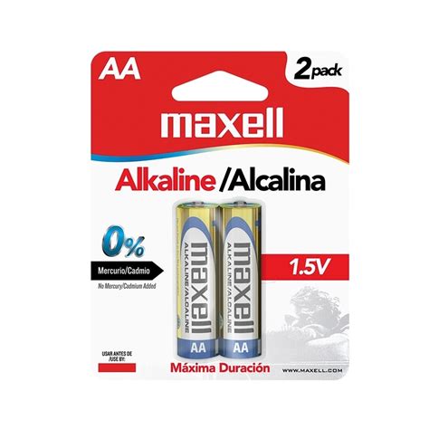 Maxell Lr Bater A Aa Bl Ster Unidades Kemik Guatemala