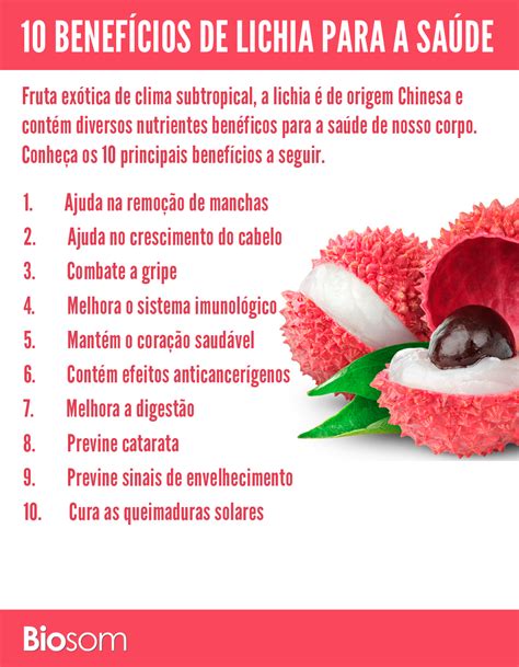 A Fruta Lichia É Bom Para Quê - Cores & Sabores: Benefícios da Lichia!