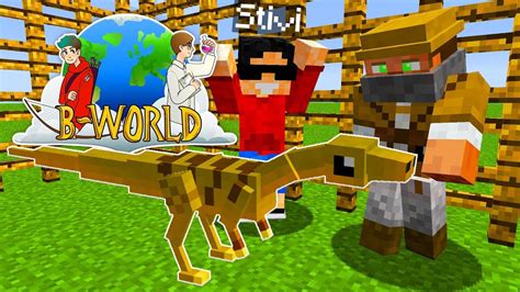 PIERWSZE DINOZAURY W MINECRAFT BWorld 6 YouTube