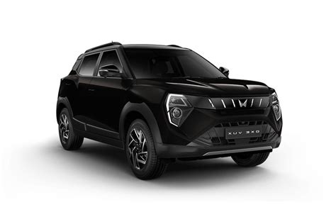 Mahindra Xuv 3xo Stealth Black Plus Galvano Grey Colour Stealth Black