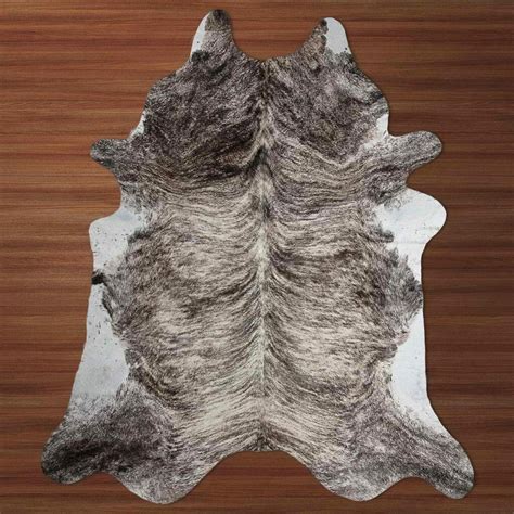 Grey Cowhide Rug Extra Large 272 X 237 Cm Bagé Home