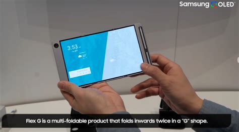 Ces大放异彩！三星的三层折叠屏手机、平板、笔记本 Samsung Shows Off Foldable Laptop Tablet