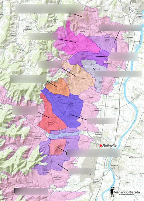 France - Burgundy- Beaujolais - Beaujolais Crus Diagram | Quizlet