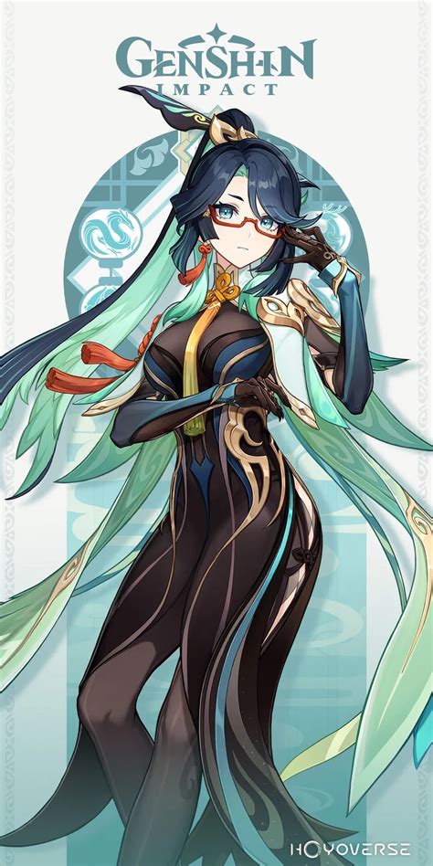Xianyun with Bayonetta color palette Genshin Impact | HoYoLAB