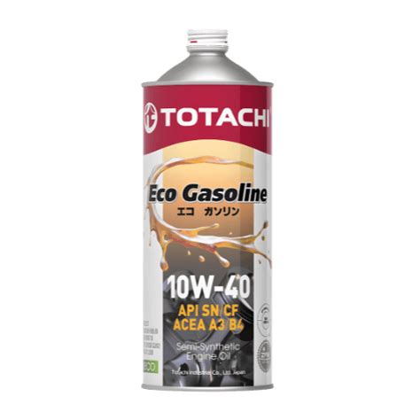TOTACHI ECO GASOLINE SEMI-SYNTHETIC 10W-40 ENGINE OIL