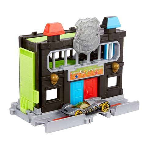 Hot Wheels City Est Policia En La Ciudad