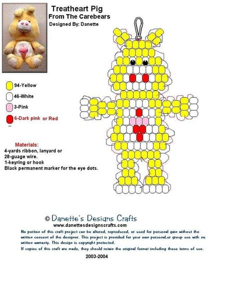 Pin On Care Bears In 2024 Pony Bead Patterns Pony Bead Crafts Pony