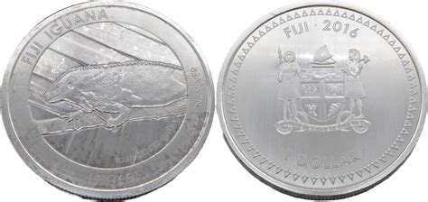 Fiji Inseln Dollar Oz Iguana Leguan Stgl Ma Shops