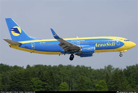 Ur Dnj Aerosvit Airlines Boeing Q Wl Photo By Oliver Totzke