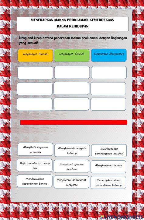 Tokoh Penyusun Proklamasi Dan Menerapkan Makna Proklamasi Worksheet