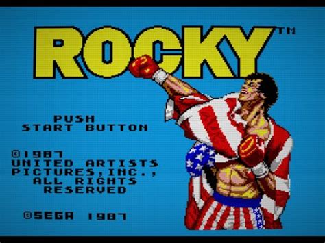 Rocky Sega Master System Youtube