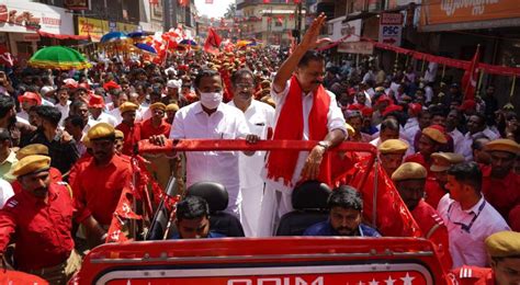 CPI M State Secretary MV Govindan Rally To Malappuram