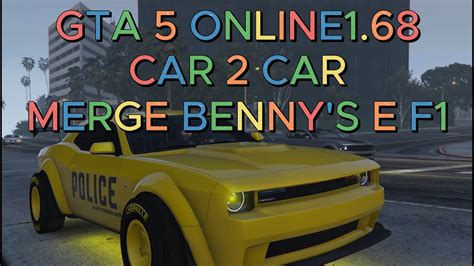 Gta Online Ap S Hotfixcar Car Merge Benny S E F Como Fazer