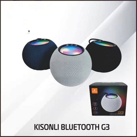 Jual Speaker Bluetooth Kisonli G3 Hifi Super Bass Shopee Indonesia