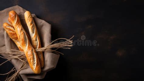 Flute Baguette Breads for Advertisement, Bakeries, Supermarkets, and ...