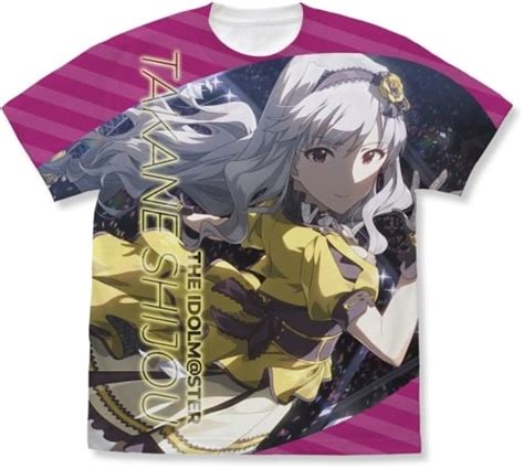 Idol Master Million Live Full Graphic T Shirt White L Size Shining