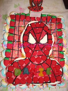 TARTAS Y DETALLES DE CHUCHES ELI TARTA SPIDERMAN