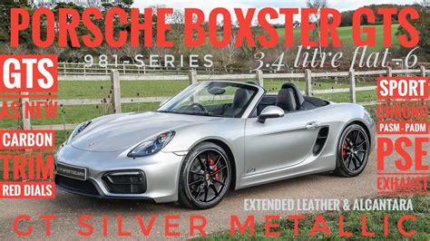 Porsche Boxster Gts Full Ppf As New Gt Silver Extended Leather