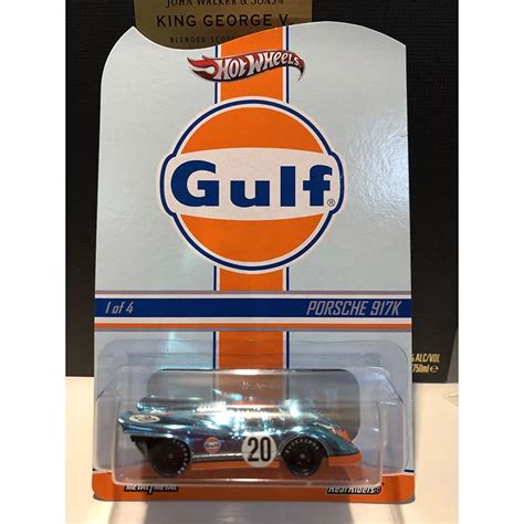Hot Wheels автомобиль гольф Порше 917K Коллекционное издание настоящие гонщики металлические