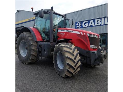 MASSEY FERGUSON 8650 D Occasion Tracteur Agricole 240 Ch 2009