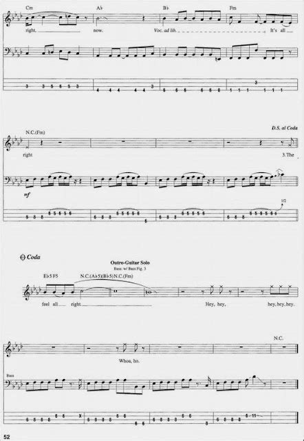 Red Hot Chili Peppers Emit Remmus Partituras Para Bajo