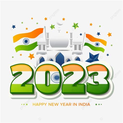 2023 Happy New Year In India, 2023, 2023 In India, India 2023 PNG and ...