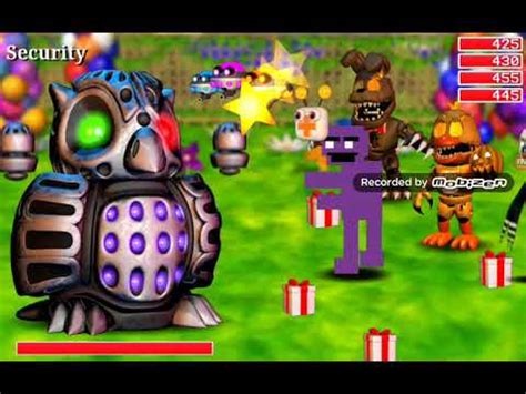 Derrotando A Todos Los Jefes De Fnaf World YouTube