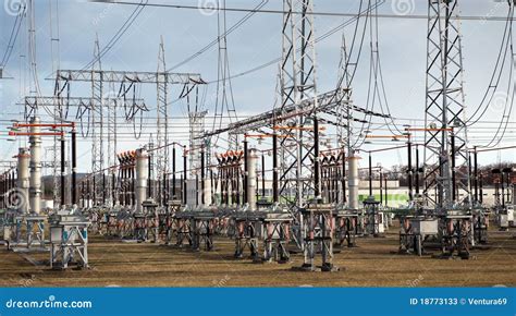 Electrical Power Station Stock Image Image Of Current 18773133