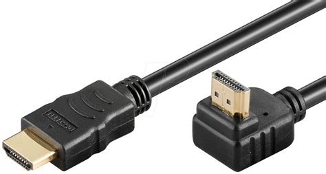 AK HDMI 300-90: High Speed HDMI Kabel mit Ethernet, 90°, 3 m bei ...
