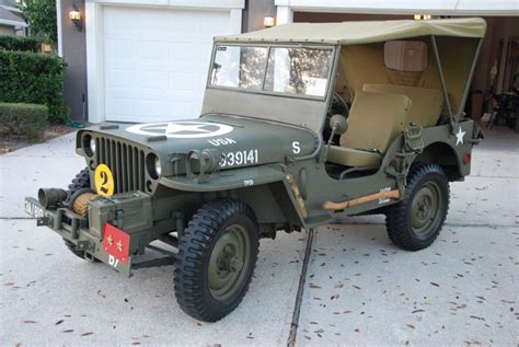 1948 Jeep Willys Cj2a For Sale