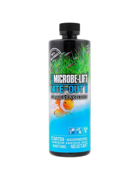 Microbe Lift Nite Out Ii Ml Bacterias Nitrificantes Para Acuario