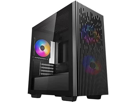 Deepcool Matrexx Fs With Full Size Tempered Glass Side Panel Micro