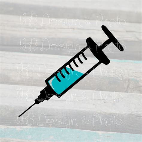 Syringe Vectorraster Svg Png Etsy España