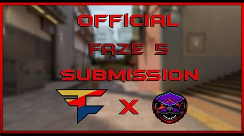 My Official Faze5 Submission Faze5 Youtube