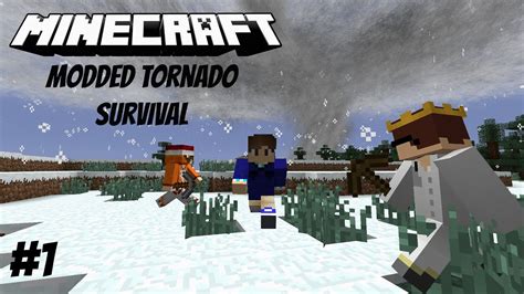 Minecraft Tornado Survival Multiplayer S Ep Modded Youtube