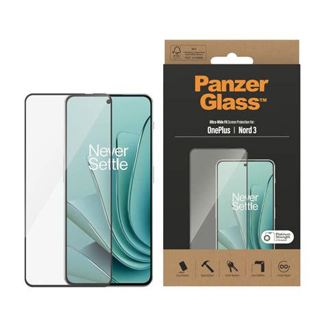 PanzerGlass OnePlus Nord 3 Screen Protector Skærmbeskytter Ultra Wide