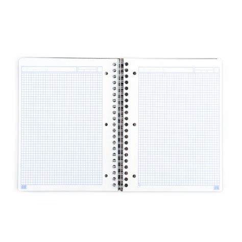 Cuaderno Argollado Profesional Cuadro Chico Jean Book Clasico Hojas