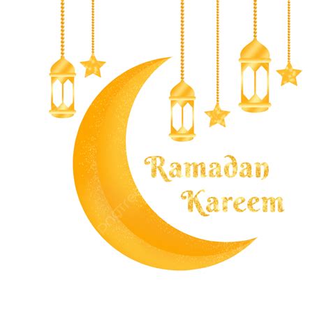 Adorno Ramadan Kareem Con Luna Y Linterna Png Ramadán Kareem Islamic