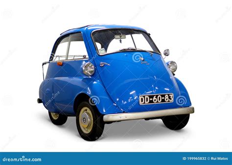 Vintage Car BMW Isetta Editorial Photo CartoonDealer 160274053