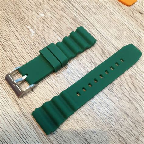 Jual Strap Tali Jam Tangan SEIKO DIVER Rubber Silikon Silicon 20mm 22mm